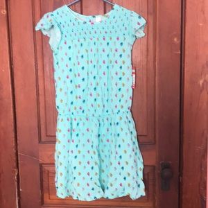 Blue/teal Owl Dress